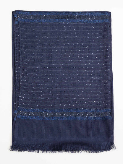 Sequined Woolen Shawl