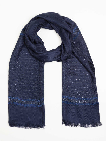Sequined Woolen Shawl