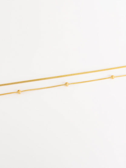 Beaded Layered Necklace