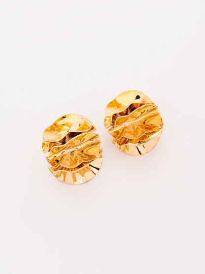 Textured Stud Earrings