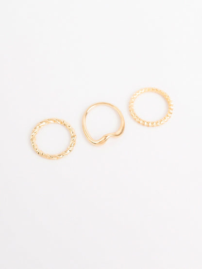 Wave Ring Set