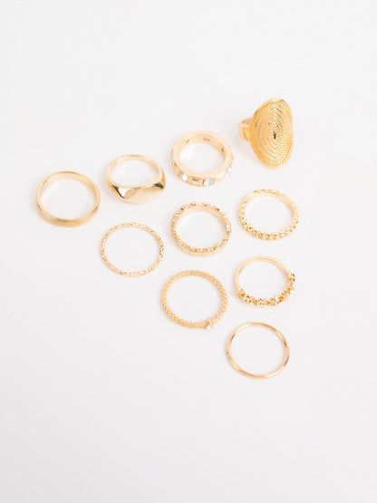 Oval Ring Set