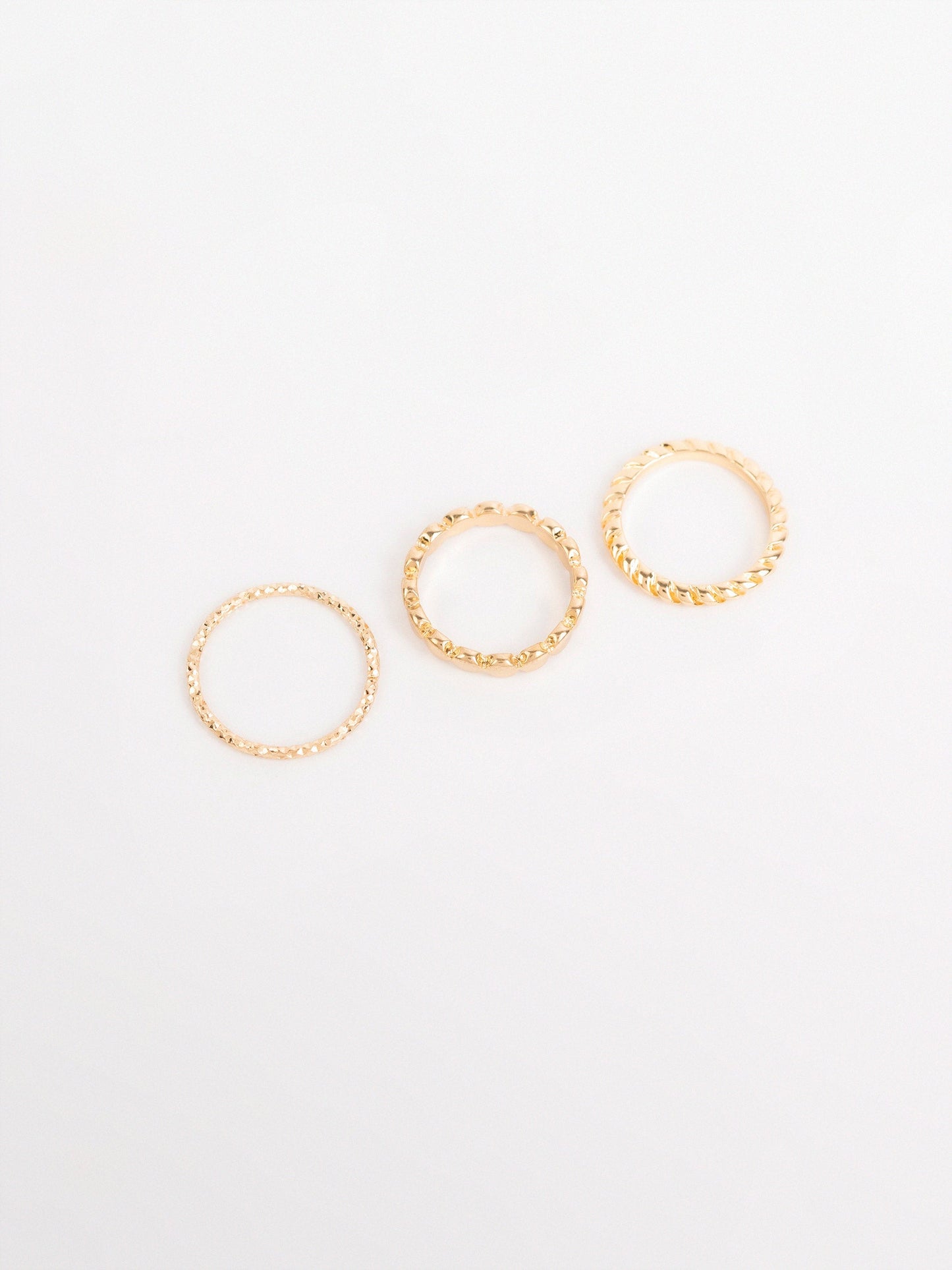 Oval Ring Set