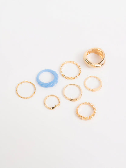 Funky Twisted Ring Set