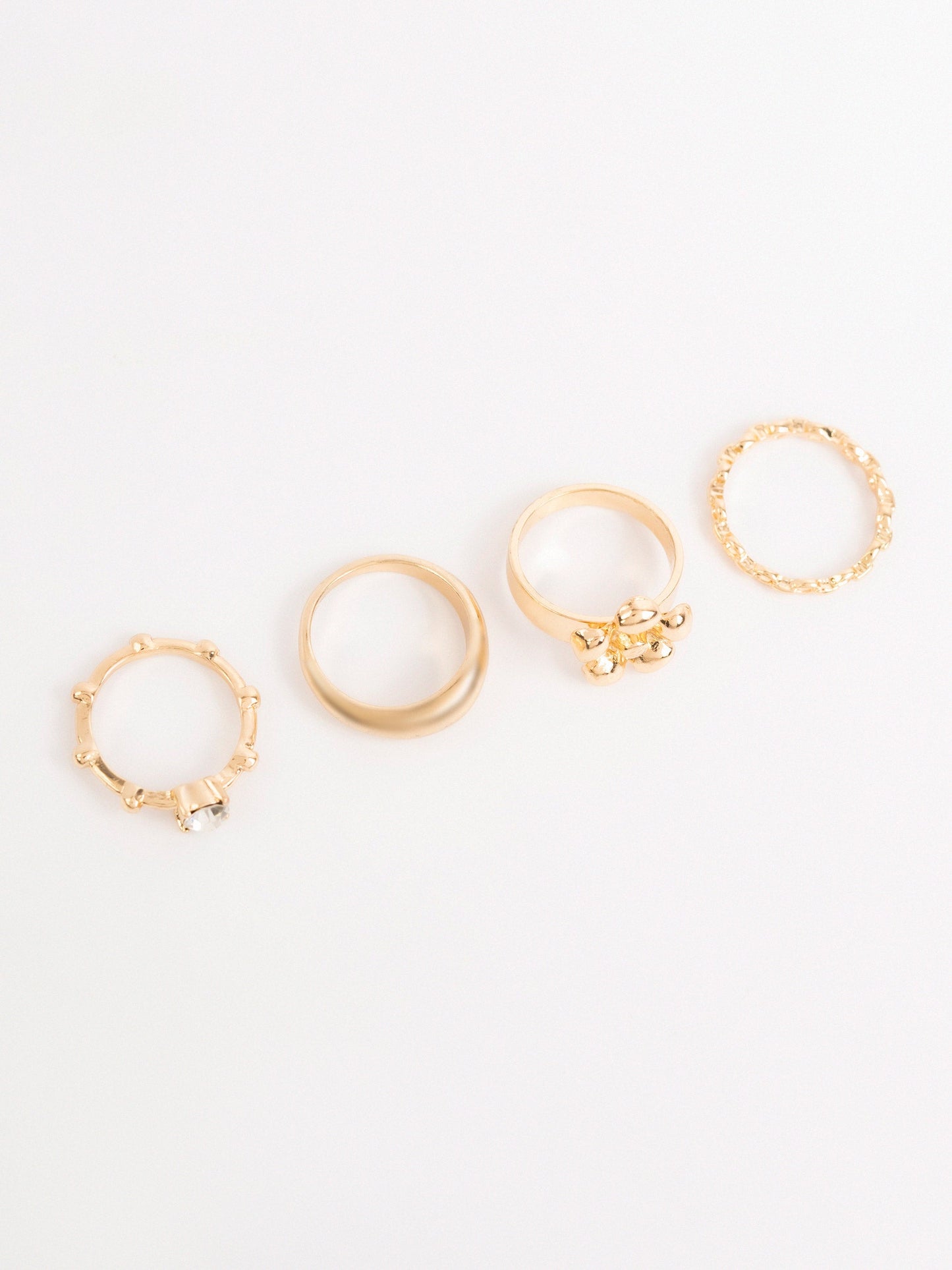 Flower Ring Set