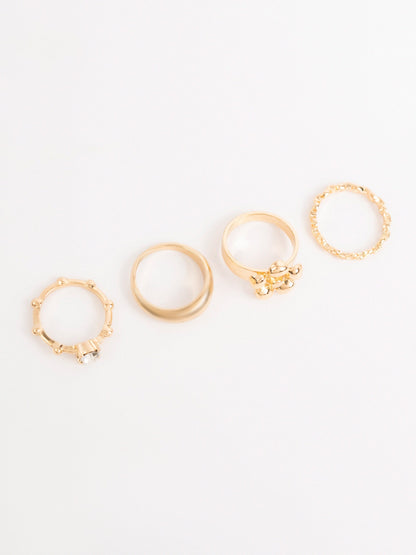 Flower Ring Set
