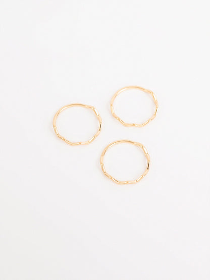 Twisted Ring Set
