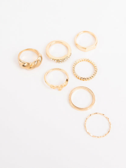Twisted Ring Set