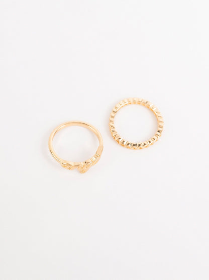 Twisted Ring Set