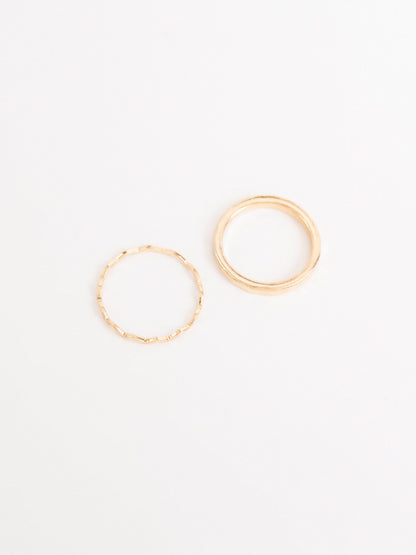 Twisted Ring Set
