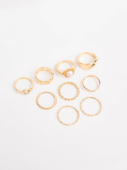 Stone Ring Set