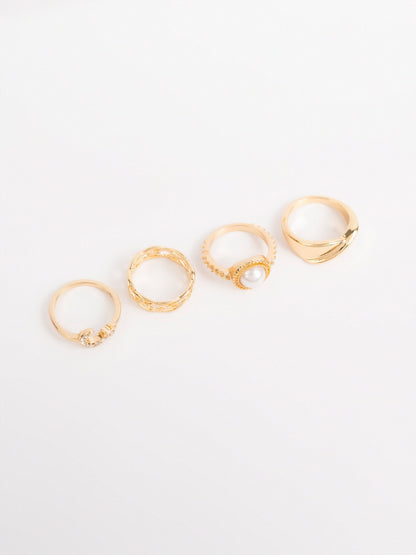 Stone Ring Set