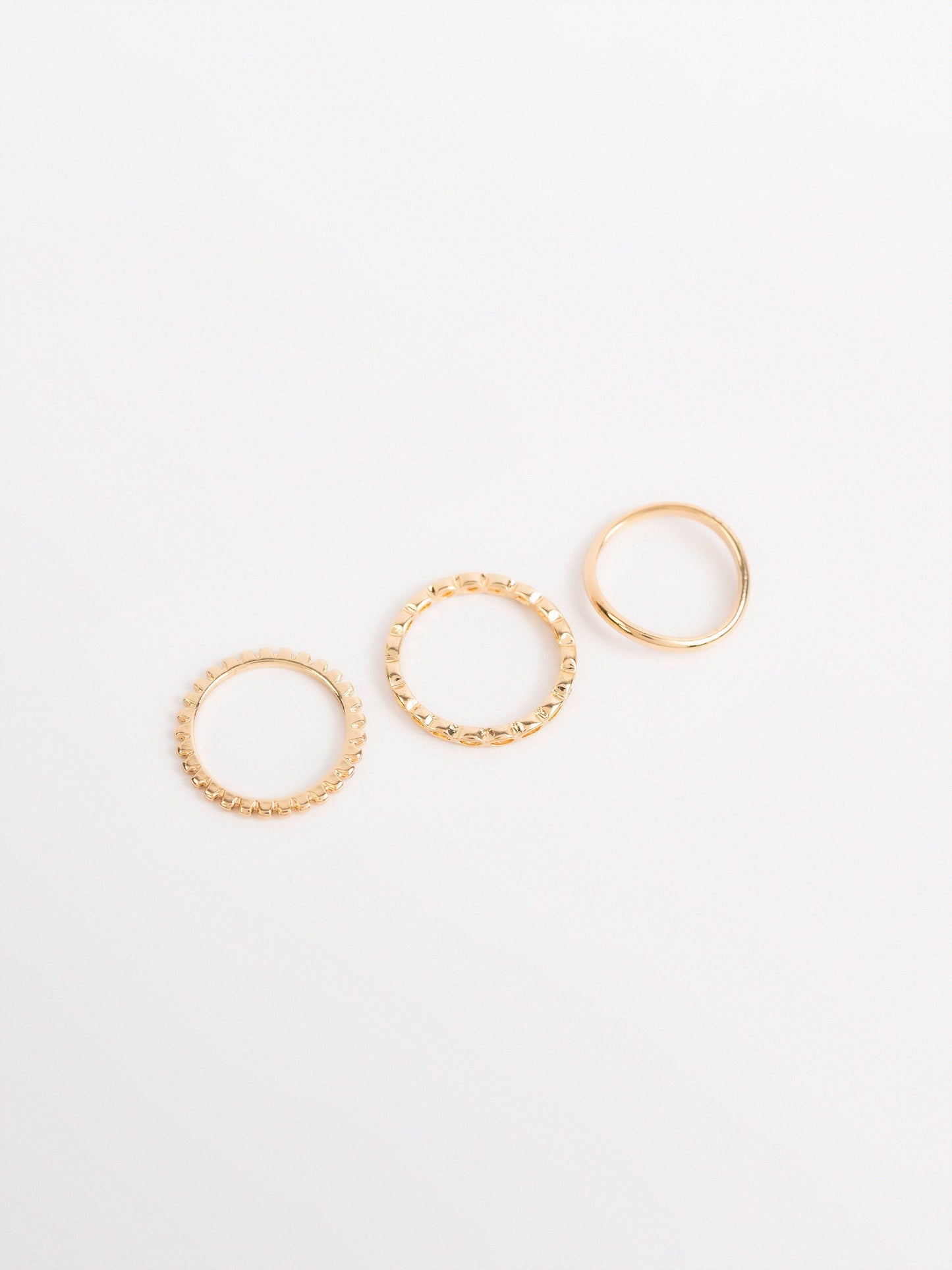 Stone Ring Set