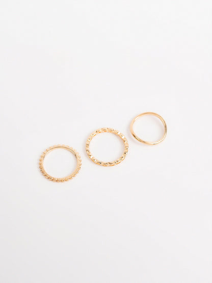 Stone Ring Set
