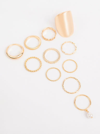 Chunky Ring Set