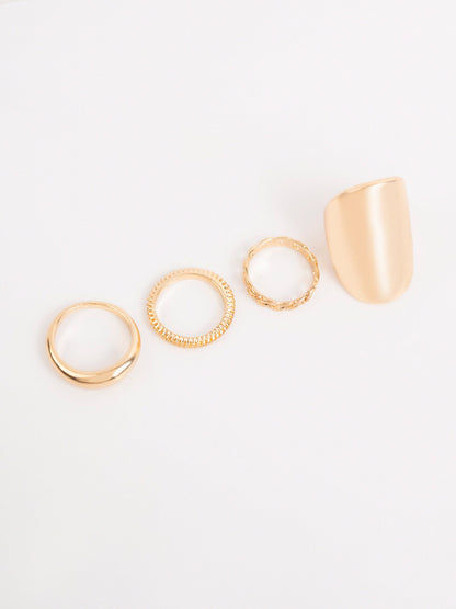 Chunky Ring Set