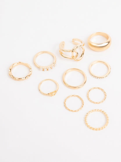 Twisted Ring Set