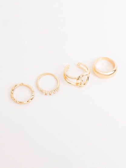 Twisted Ring Set