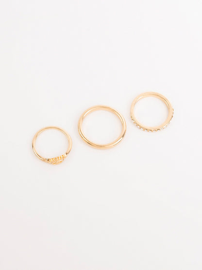 Twisted Ring Set
