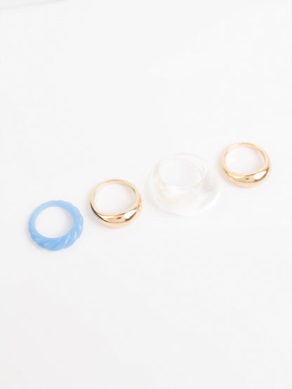 Twisted Ring Set