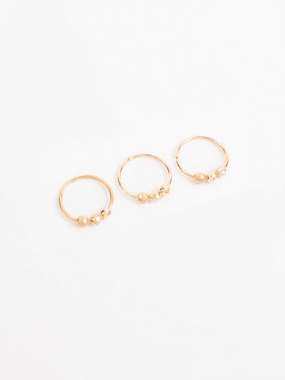 Twisted Ring Set