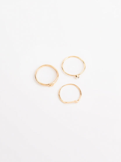 Twisted Ring Set