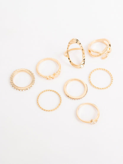 Oval Ring Set