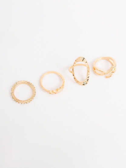 Oval Ring Set