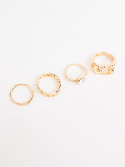 Knotted Ring Set