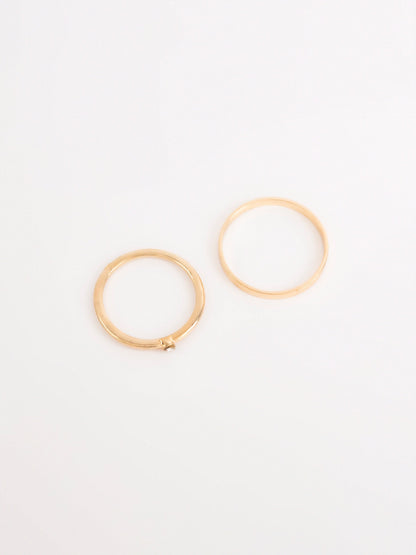 Knotted Ring Set