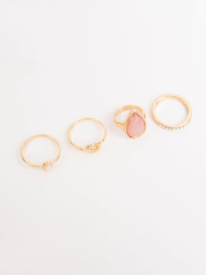 Stone Ring Set