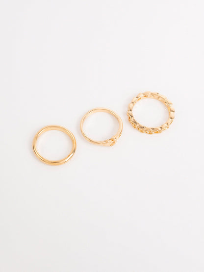 Stone Ring Set
