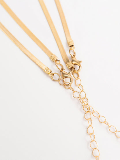 Layered Mesh Necklace