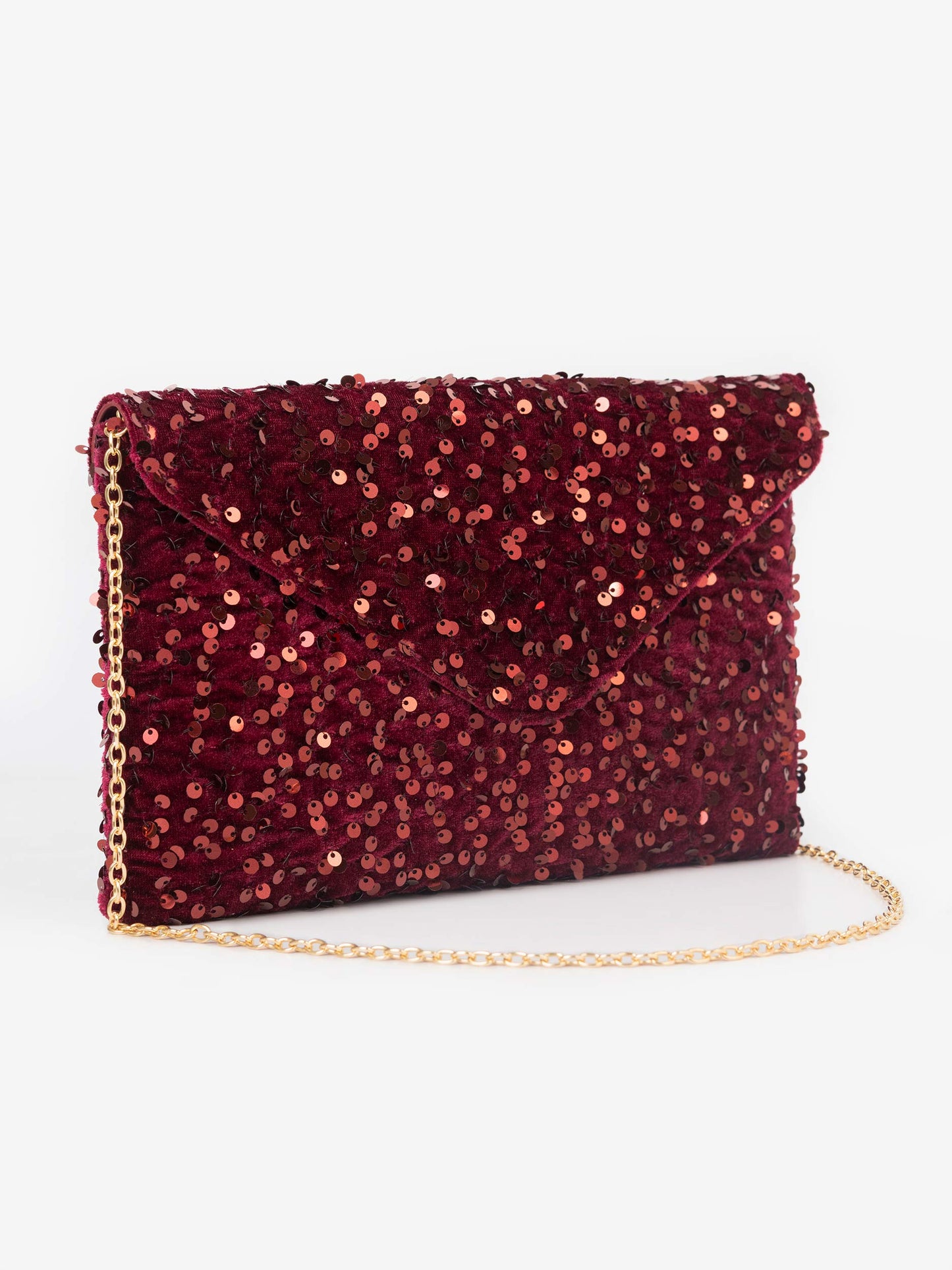 Sequined Clutch