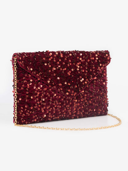 Sequined Clutch