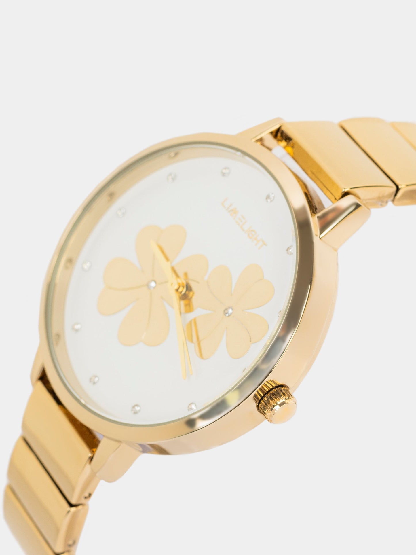 Floral Motif Watch