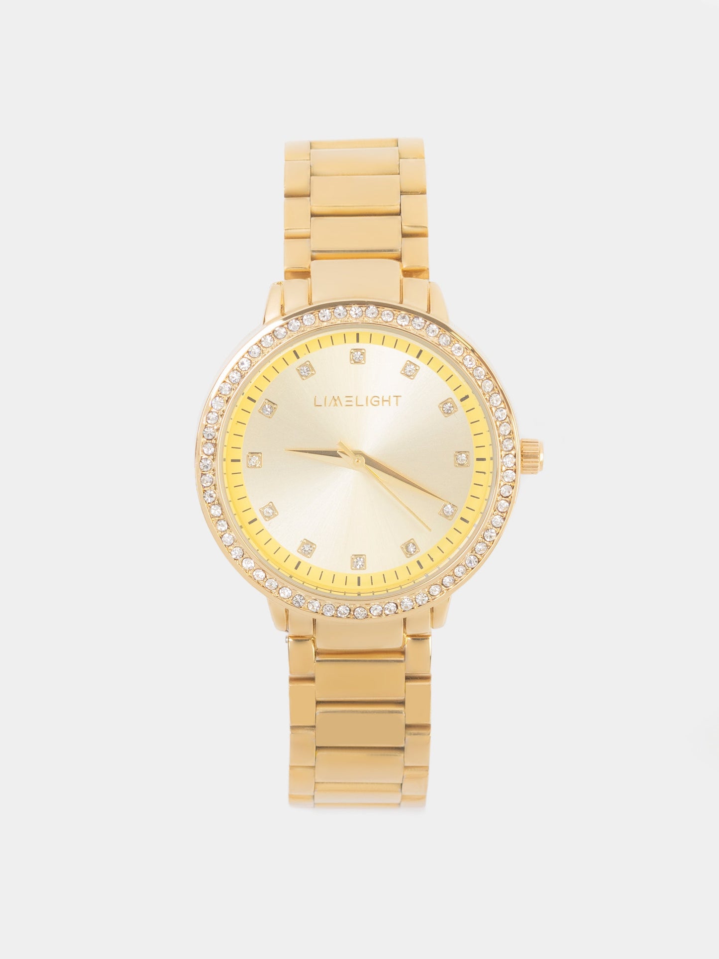 Crystal-Studded Watch