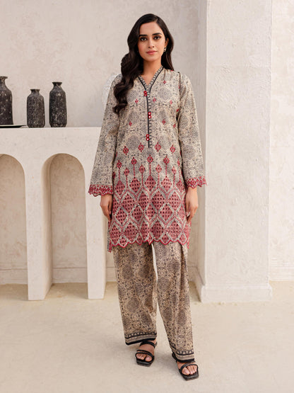 2 Piece Lawn Suit-Embroidered (Unstitched)