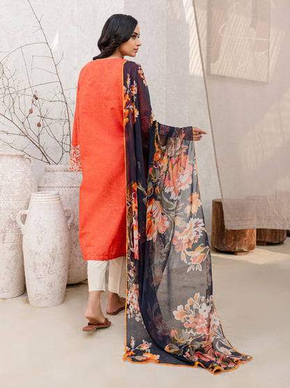 2 Piece Lawn Suit-Embroidered (Unstitched)