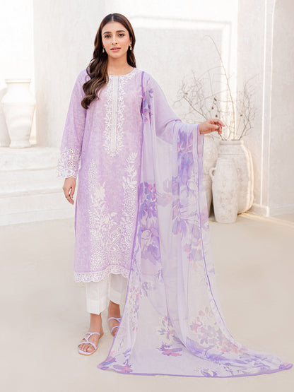 2 Piece Lawn Suit-Embroidered (Unstitched)