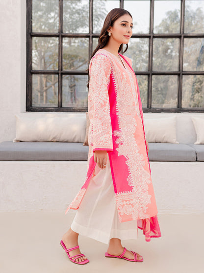2 Piece Lawn Suit-Embroidered (Unstitched)