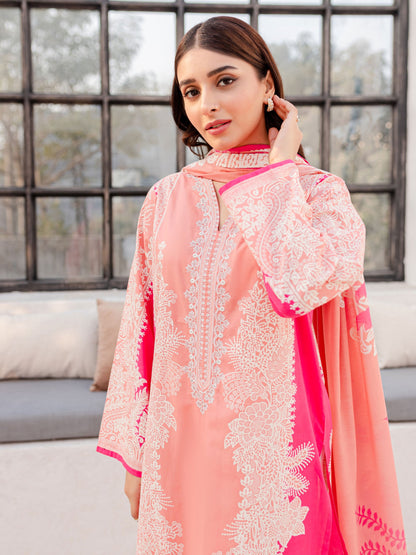2 Piece Lawn Suit-Embroidered (Unstitched)