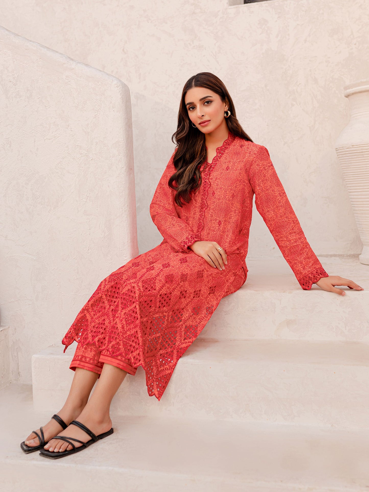 2 Piece Lawn Suit-Embroidered (Unstitched)