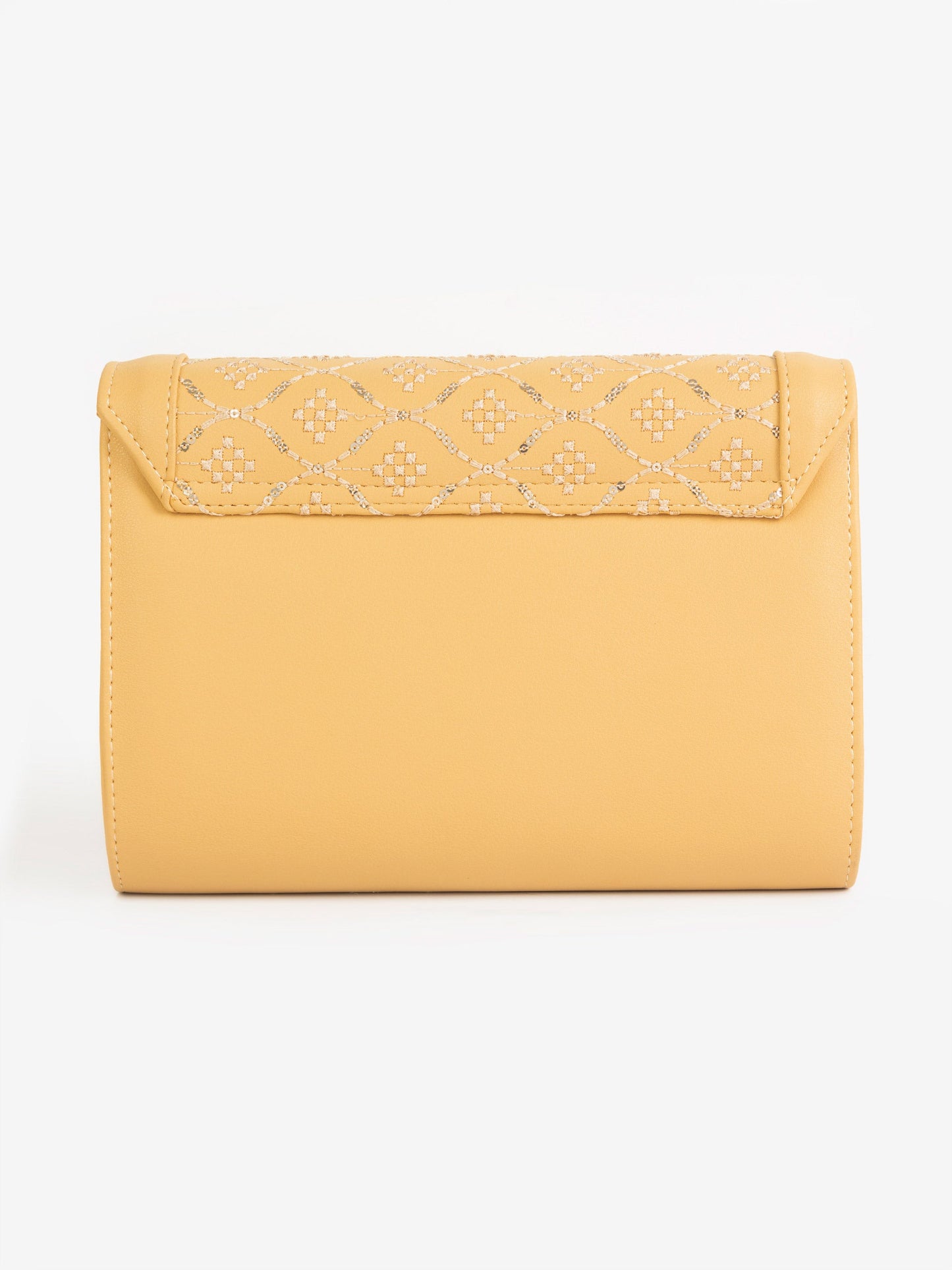 Sequin Embroidered Clutch