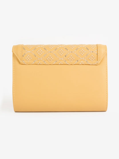 Sequin Embroidered Clutch