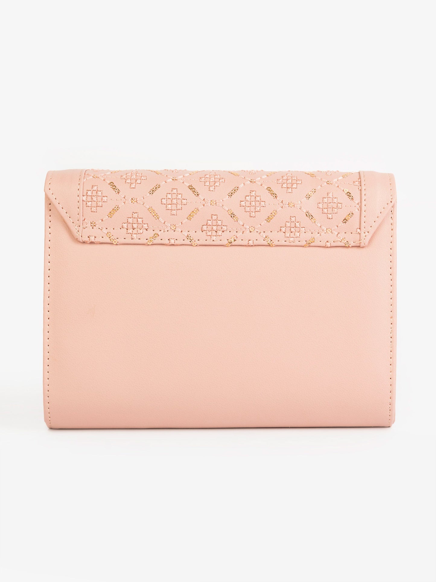 Sequin Embroidered Clutch