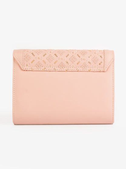 Sequin Embroidered Clutch