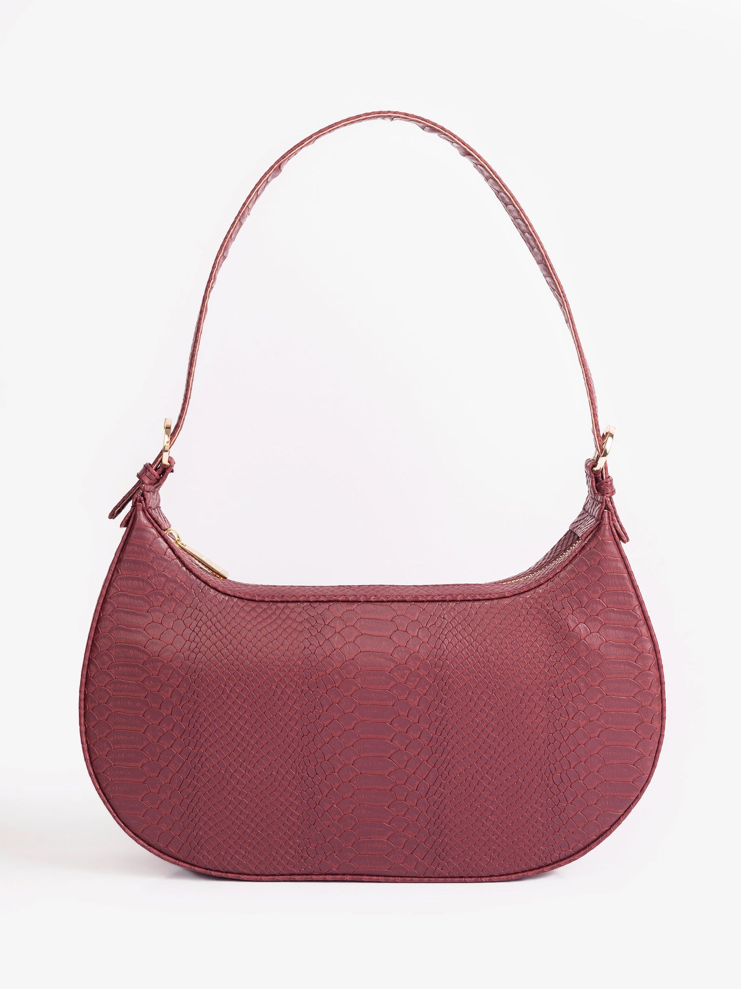 Patterned Hobo Handbag