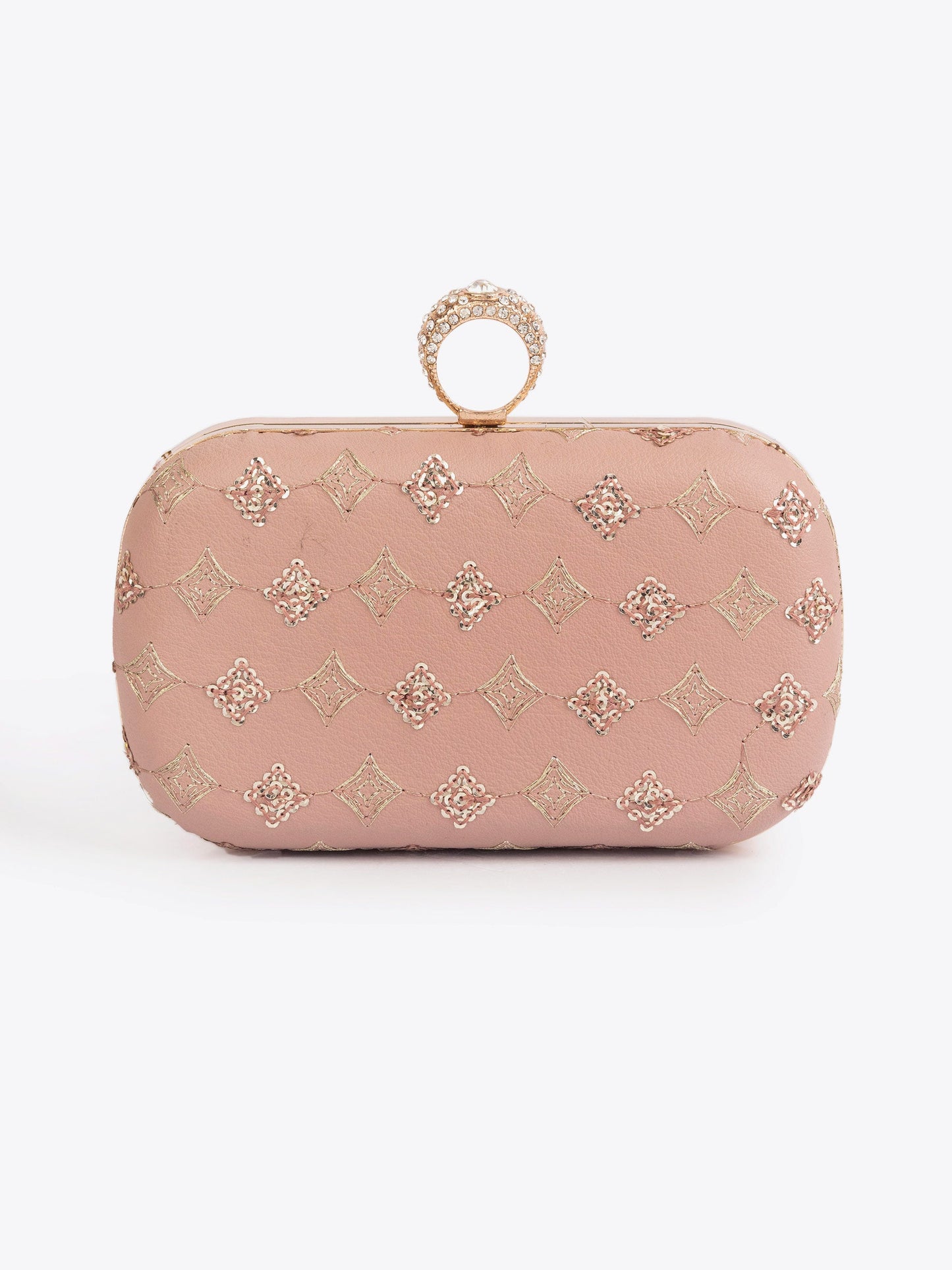 Sequin Embellished Clutch