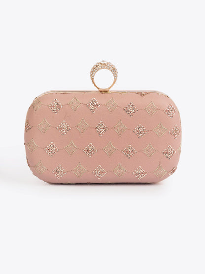 Sequin Embellished Clutch